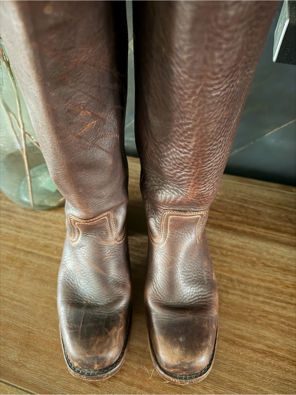 Vintage Frye Campus Deep Brown Leather - Picture 3 of 7